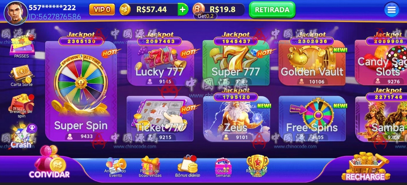 巴西《Slot Mania》游戏源码 H5-第1张