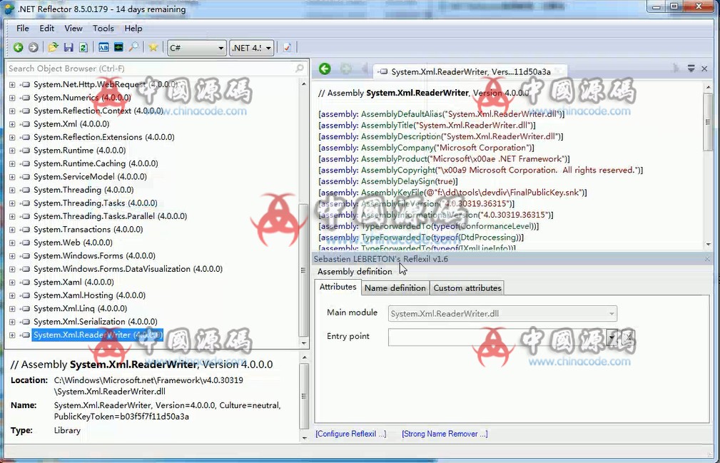 .net反编译工具(reflector 8)v8.5.0.179 绿色注册版 工具-第1张