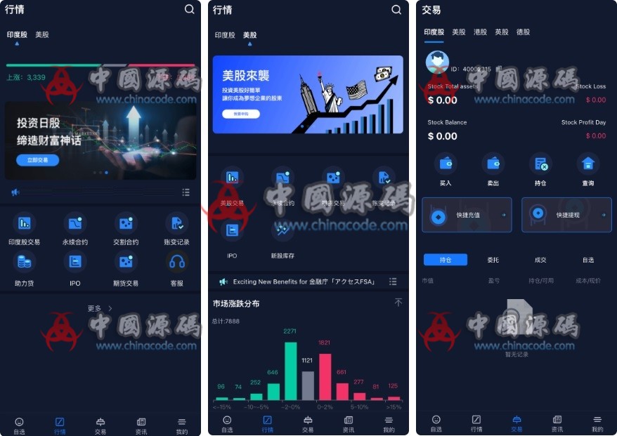 13国语言综合交易所源码 APP-第1张