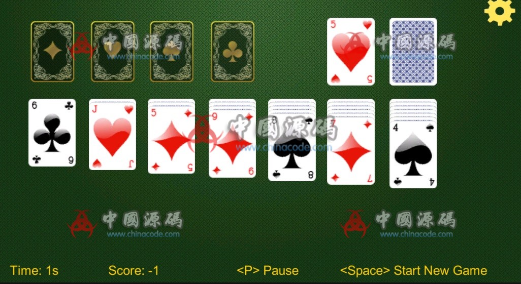 《Klondike Solitaire》源码 棋牌-第2张